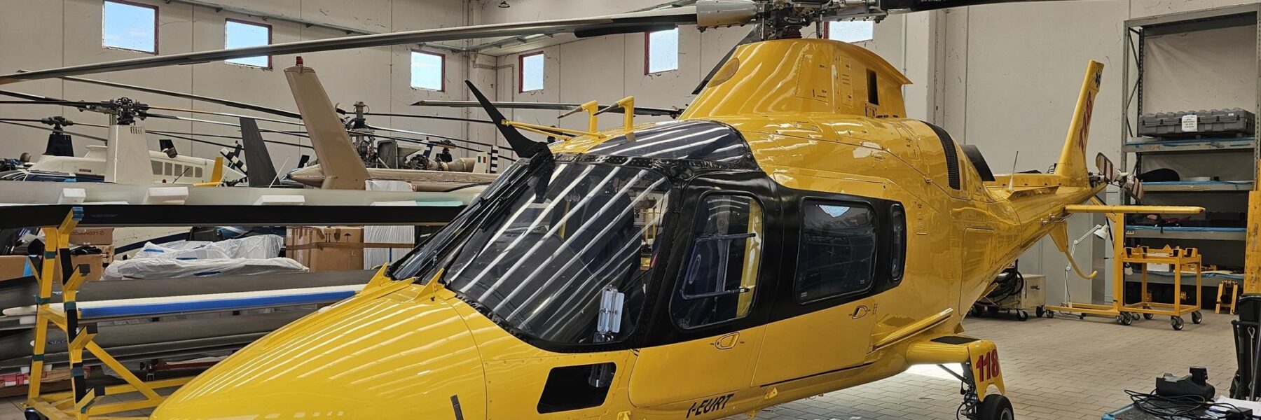SHADO Aviation Group places a HEMS equipped Agusta 109E Power to Stoke Air Ambulance